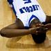 Lincoln senior Gary Chambers takes a moment to himself before the game against Dexter on Tuesday, Jan. 29. Daniel Brenner I AnnArbor.com